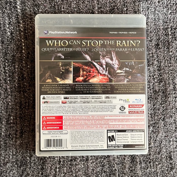 Silent Hill Downpour‎ Sony Playstation 3 PS3 Game - Picture 2 of 5